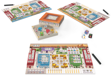 7 Wonders Dice, la version Shake & Write