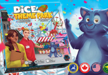 Après Dice Hospital, Dice Theme Park est sur les rails — Board & Gamer