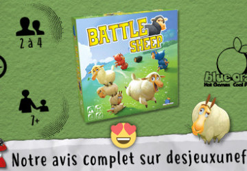 Battle Sheep - Coup de coeur - Blue Orange - Des Jeux Une Fois