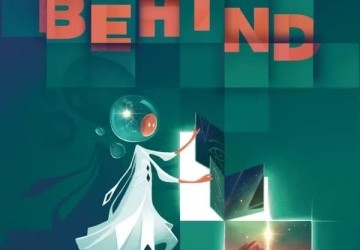 Behind