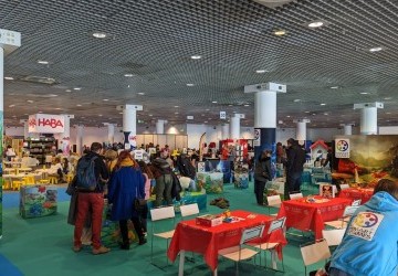 Cannes 2ème jour ! Avec du Homescape, du Iello, du Gigamic, du ICE, du Blue Orange, du DTDA, du Cat