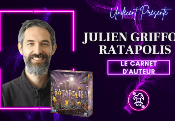 [Carnet d’auteur] Julien Griffon au sujet de Ratapolis