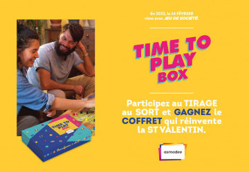 Concours: La Time To Play Box par Asmodee - Les événements jeu de société - Akoa Tujou