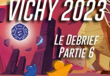 Debrief Festival des jeux de Vichy 2023 – partie 6 : Mycelia, Captain Flip, Les Toits de Paris…