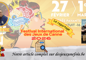Festival International des Jeux de Cannes 2026