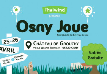 Festival Osny Joue - 4ème édition - 25 & 26 Avril 2020 - Thalwind - Jeux de société