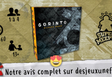 Gorinto - Coup de coeur - Super Meeple- Des Jeux Une Fois