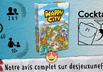 Happy City - Coup de coeur- Cocktail Games - Des Jeux Une Fois