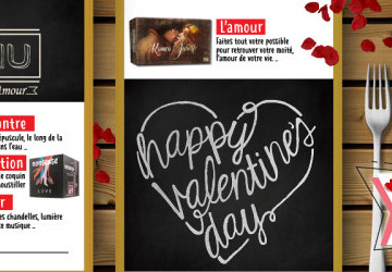 Jouer à 2 à la Saint Valentin - Des Jeux Une Fois