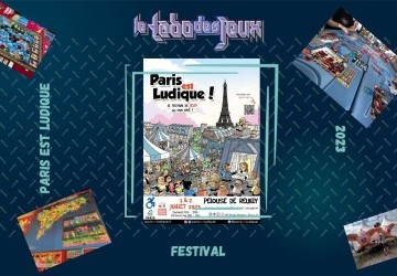 Le Labo en Festival : Paris Est Ludique PEL 2023