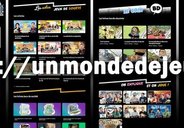 Lancement du site Un monde de jeux