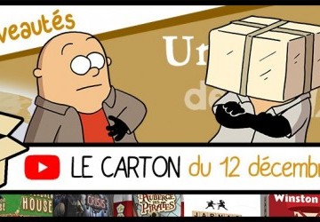 Les 7 jeux de société de la semaine à découvrir par un monde de jeux.