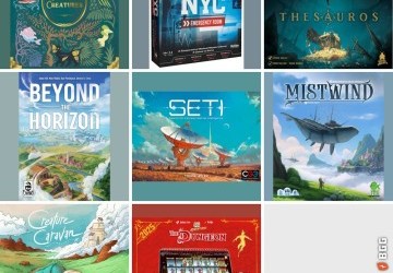 Les jeux joués en Avril 2025 (Thesauros, Medical Mysteries, 365 Adventures Dungeon, Wondrous Creatu