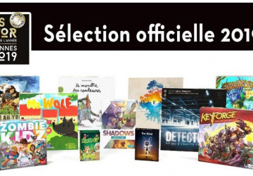 Les jeux nominés au Festival International des Jeux de Cannes -