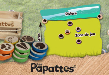 Les papattes - jeu de dextérité - Des Jeux Une Fois