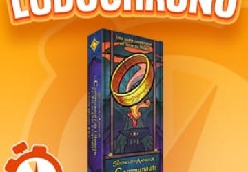 LUDOCHRONO – La Communauté de l’Anneau : Le Jeu de Plis Coopératif