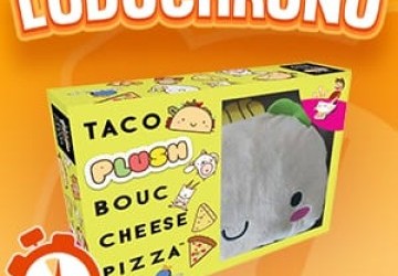 LUDOCHRONO – Taco Plush bouc cheese pizza