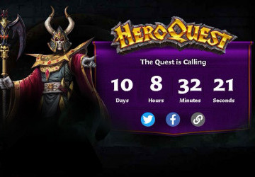 LudoVox - HeroQuest, The Quest is Calling : le compte à rebours est lancé