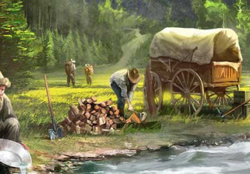 LudoVox - Sierra West, et au milieu coule une rivière