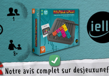 Marble circuit - On a testé- solo - Des Jeux Une Fois