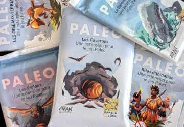 Paleo – Les mini extensions : Rites d’Initiation, Les Oiseaux, Les Frelons, La Baleine Blanche, Les