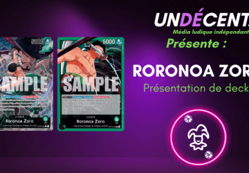 Présentation de Deck – Roronoa Zoro OP12 – 020