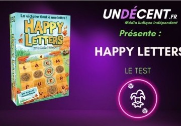 [Test] – Happy Letters – Un thème, des lettres ! Prêts, Partez !
