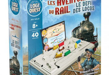 Test : Logiquest Les Aventuriers du Rail | Le Labo des Jeux