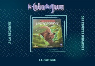 Test : A la recherche des espèces disparues