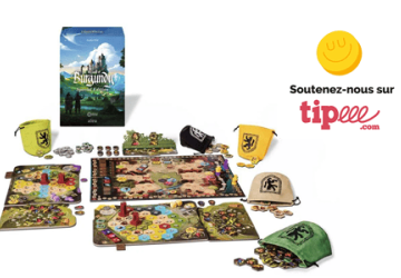 Tipeee : Ce mois-ci on démarre l’année en fanfare avec Castles of Burgundy Spécial Edition