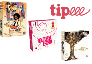Tipeee | Soutenez Ludovox et gagnez 3 jeux ! (Red Notice – Trait Cool – Mythologies )
