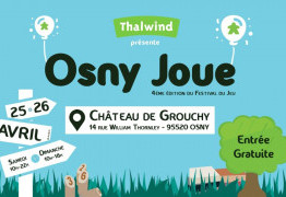 Festival Osny Joue - 4ème édition - 25 & 26 Avril 2020 - Thalwind - Jeux de société