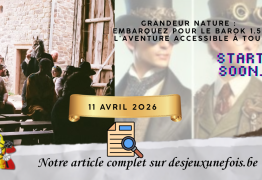 Grandeur Nature : Embarquez pour le Barok 1.5, l’aventure accessible à tous.