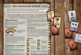 Mini-extensions solo pour Les Ruines Perdues de Narak, en français — Board & Gamer