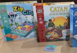 Test : Logiquest Catan & Zip City | Le Labo des Jeux