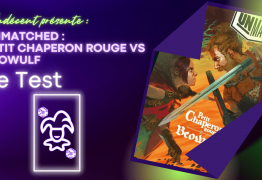 [Test] Unmatched, Petit Chaperon Rouge VS Beowulf, gare au loup ! - Undécent