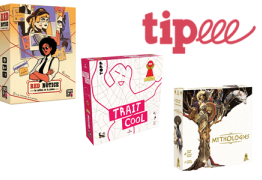 Tipeee | Soutenez Ludovox et gagnez 3 jeux ! (Red Notice – Trait Cool – Mythologies )